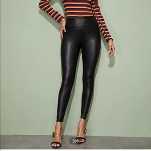 Shein Faux-Leather pants